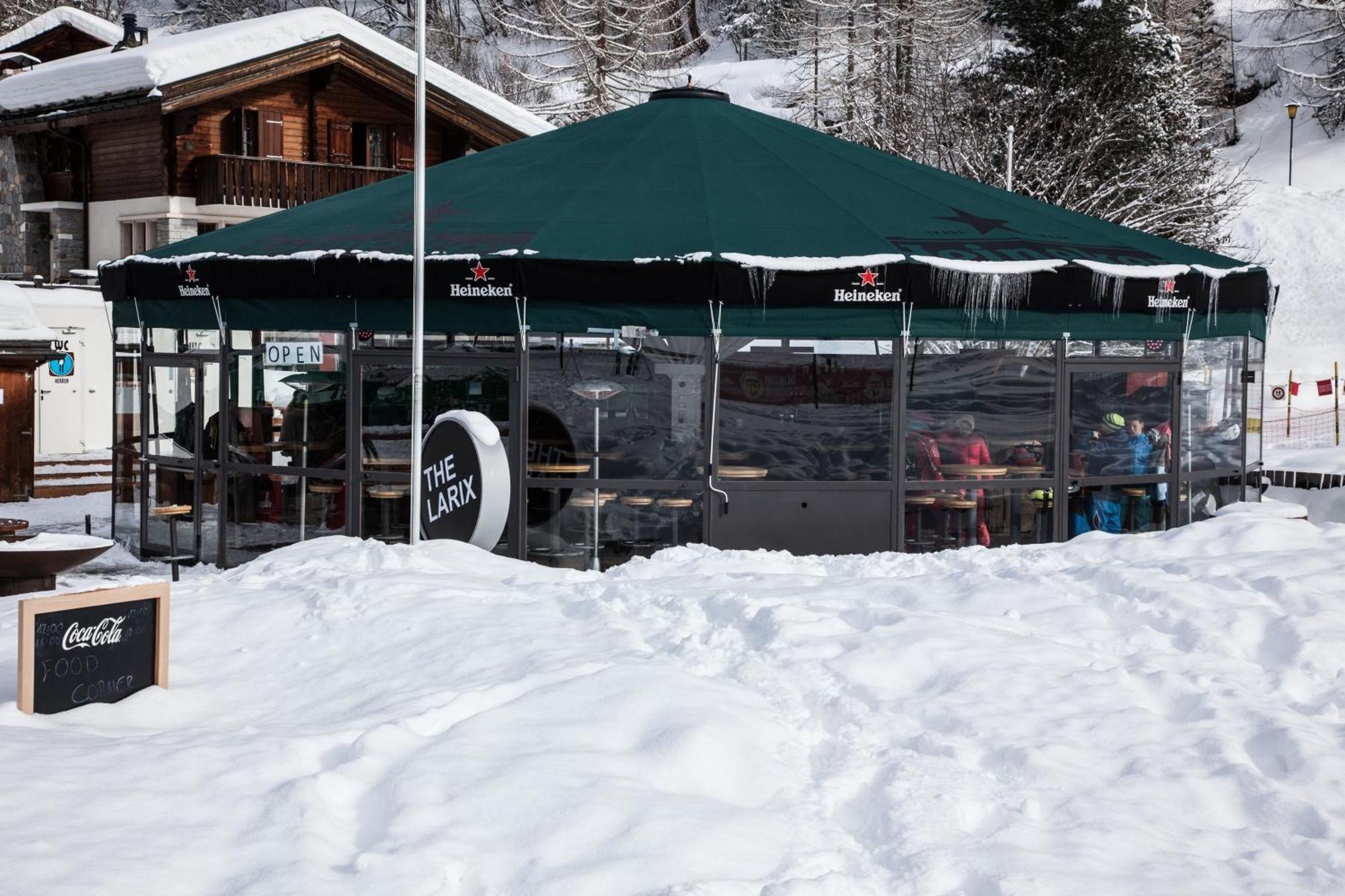 Hotel The Larix Ski-In Ski-Out Saas-Fee Ngoại thất bức ảnh