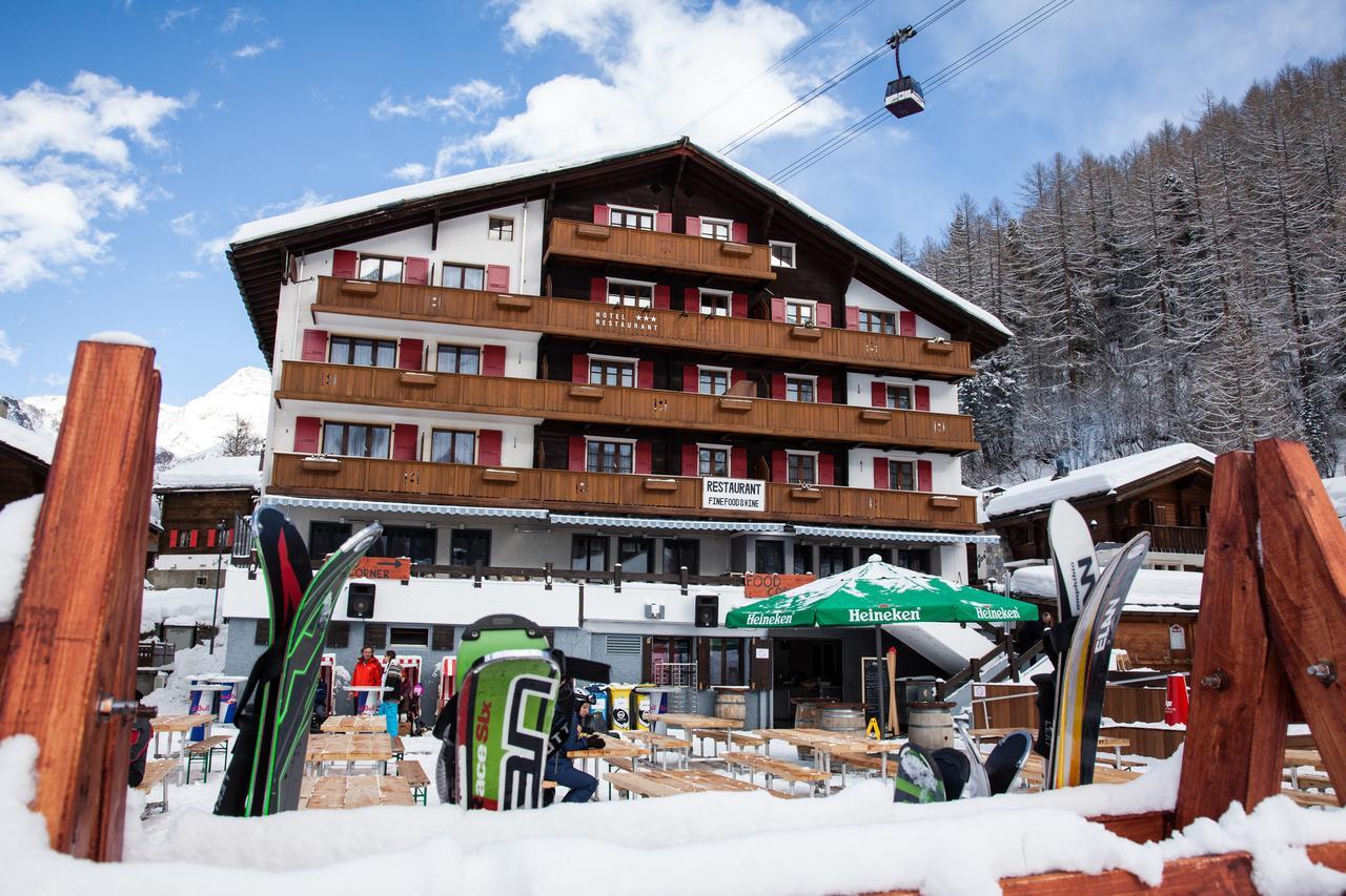Hotel The Larix Ski-In Ski-Out Saas-Fee Ngoại thất bức ảnh