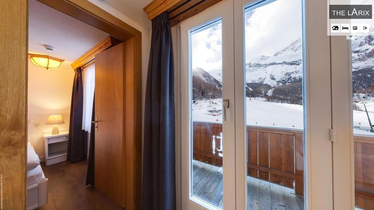 Hotel The Larix Ski-In Ski-Out Saas-Fee Ngoại thất bức ảnh