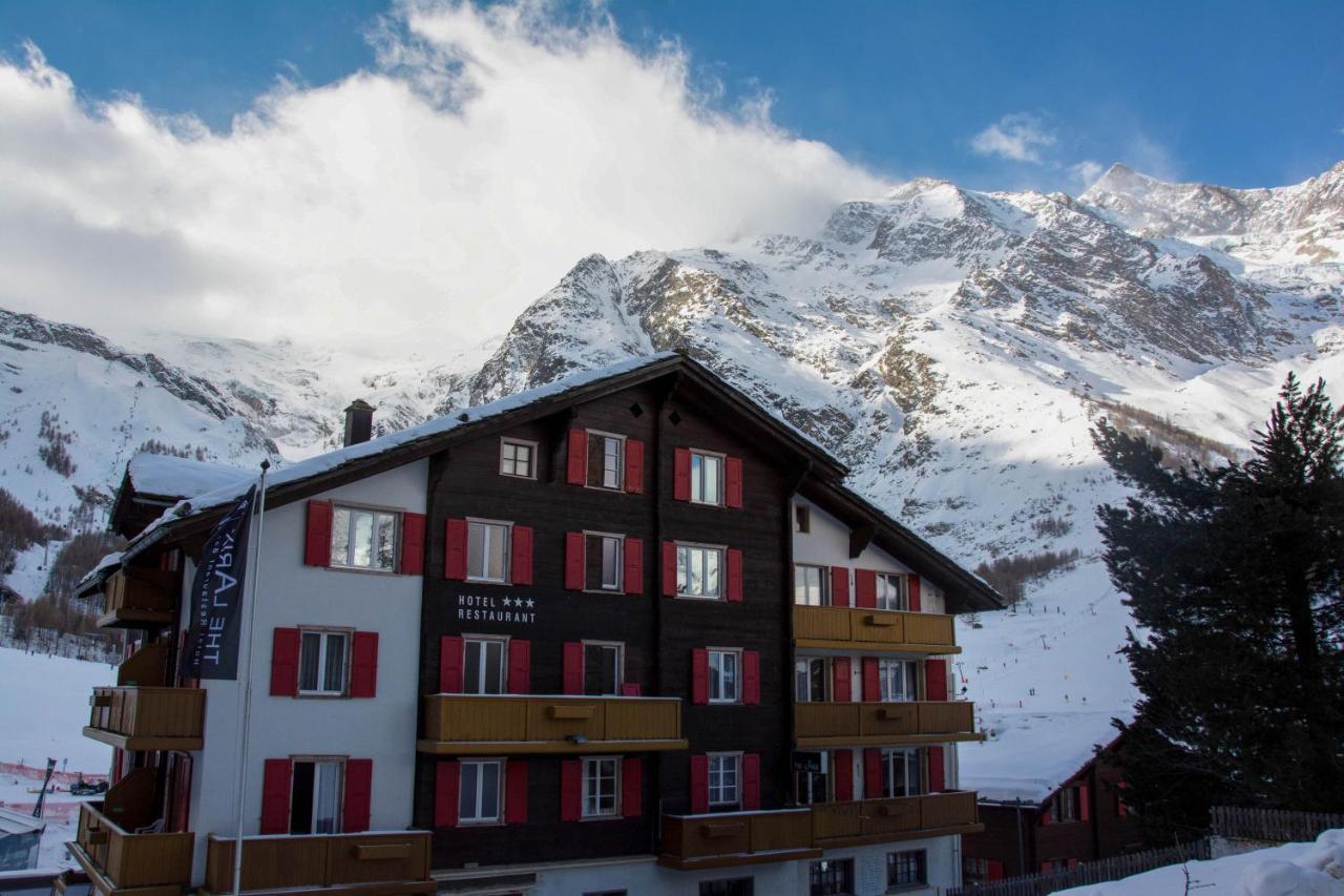 Hotel The Larix Ski-In Ski-Out Saas-Fee Ngoại thất bức ảnh